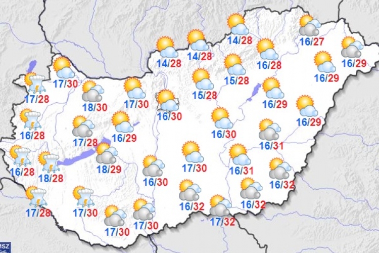 Kánikulával ér véget a tavasz