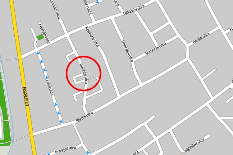 Egyirányúsítják a Galántai utcát a parkolási helyzet rendezése érdekében