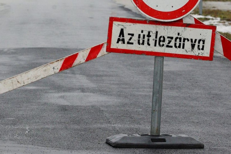 Két napra lezárják a Beregszászi utca Fiskális úti csatlakozását