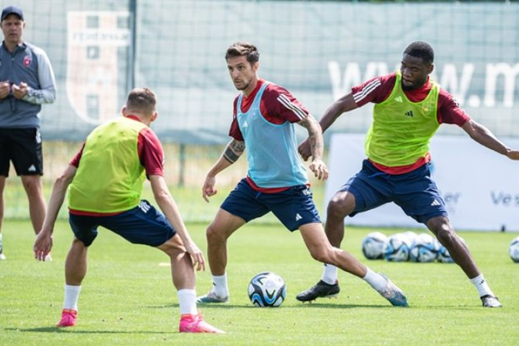 Sajtónyilvános Vidi edzés - intenzívebb futballt szeretnének játszatni