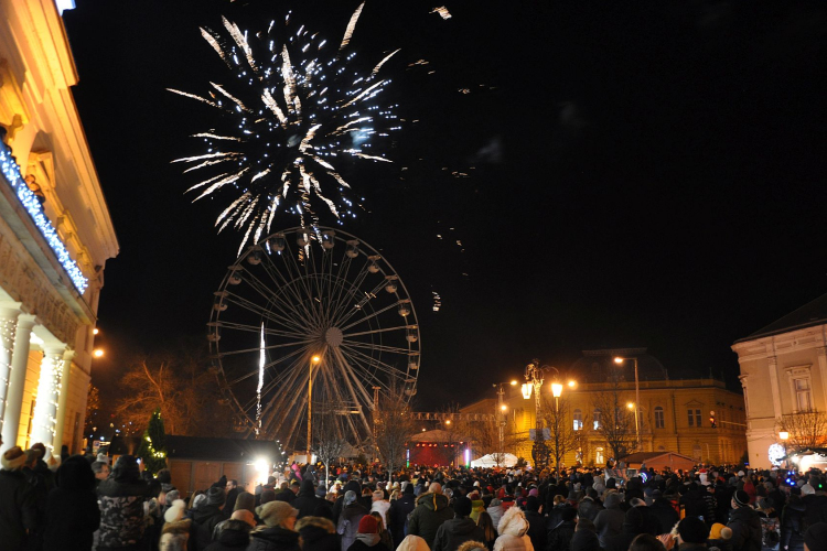 Együtt mulatott a város a 2020-as év első óráiban a Fehérvári Szilveszteren