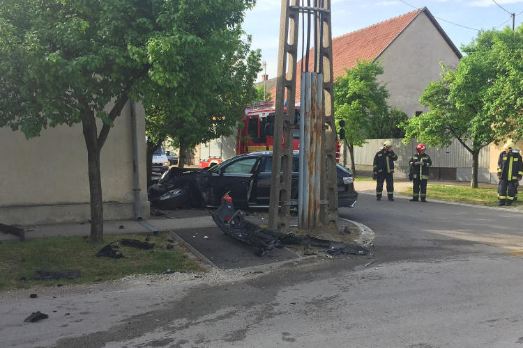 Gyerekek is megsérültek a reggeli balesetben