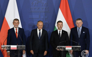 V4-csúcs - Magyar Péter: a visegrádi négyek együttműködése visszatért