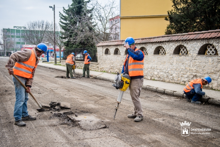 A héten befejeződik a Kaszap István utca felújítása